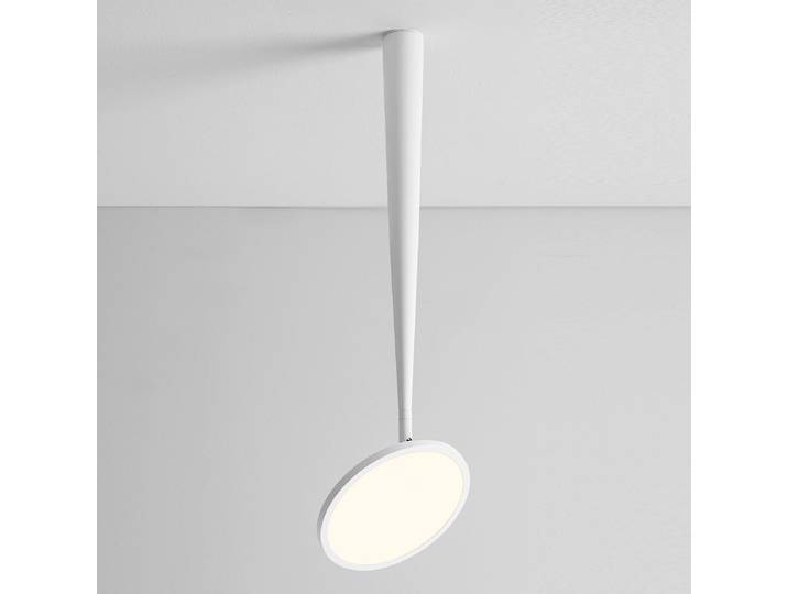 Plafonnier Ekei type A Ø 20cm Blanc/Blanc Aluminium LED non-remplaçables Module LED
