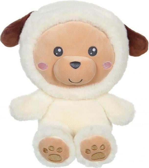Gipsy Toys Hoody Pets Pluche hond, crème, 24 cm