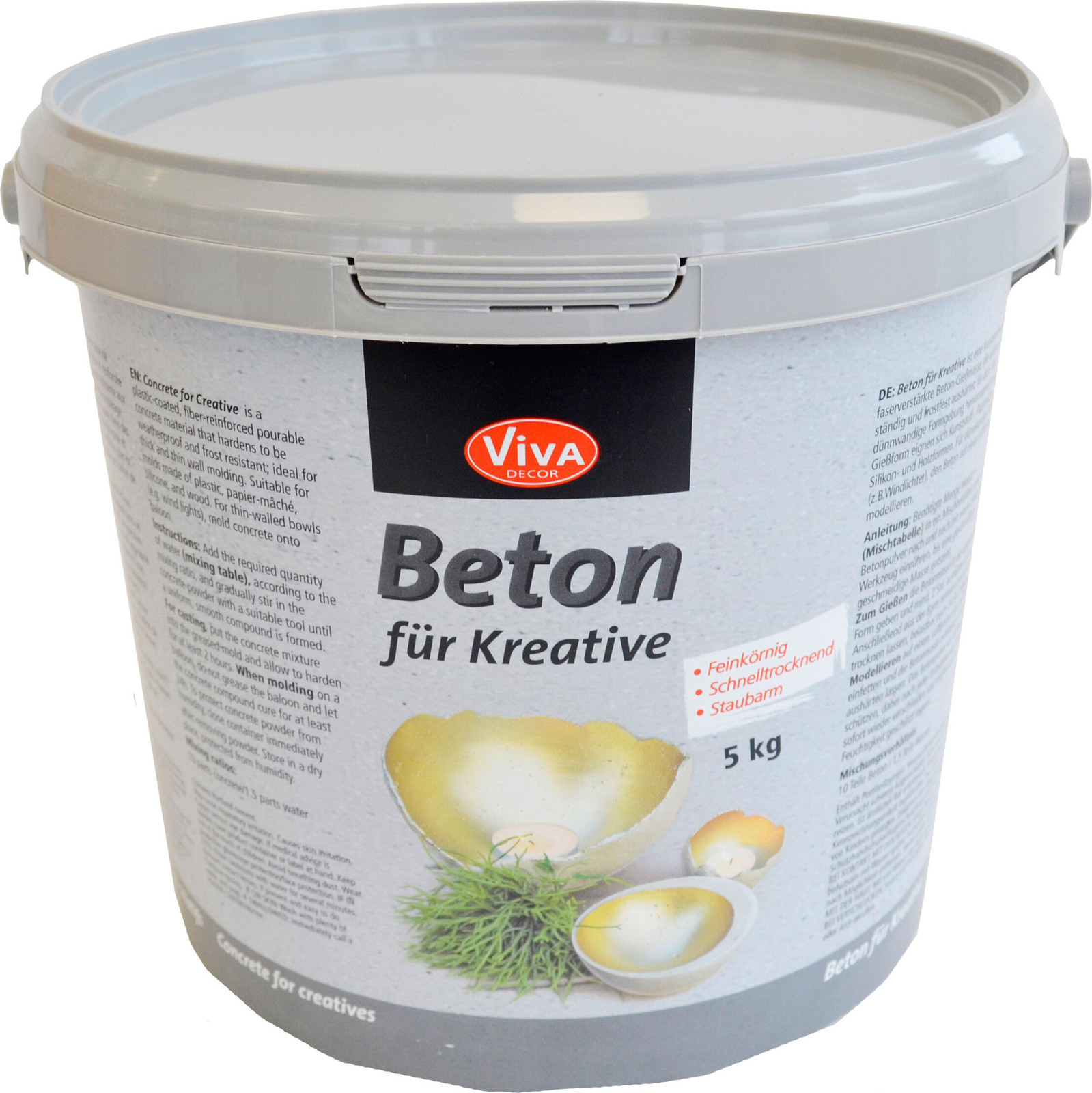 Viva Decor Gietbeton fijnkorrelig 5,0 kg