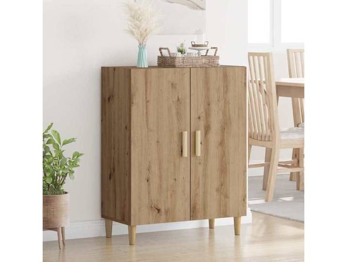 Buffet - Bahut/Commode couloir Marron Magnifique Buffet Chêne artisanal 70x34x90cm - bois d'ingénierie CL5231694