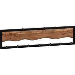 Wohnling, Kleiderhaken + Wandgarderobe, Akazie
