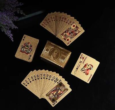 Multisell Products Hub Plastic Playing Cards, Waterproof Euro Style Poker Cards For Table Games And Magic Holiday Collectibles dollar