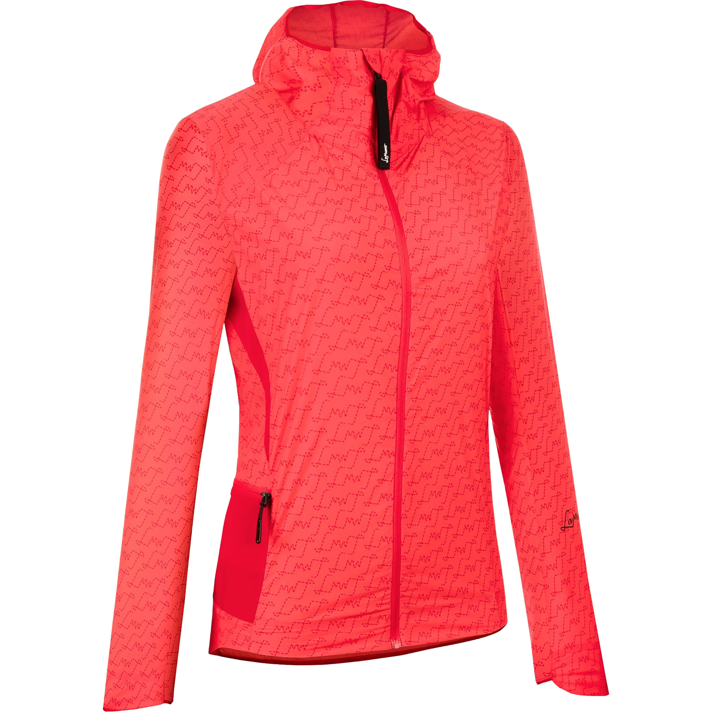 LaMunt Manuela Light Wind Damen Windbreaker rot Größe XL Trekking Winddicht Wasserabweisend