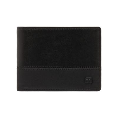 Brieftasche BILLABONG "Dimension", Herren, schwarz (schwarz char), Kunstfaser, Kleinlederwaren Brieftasche