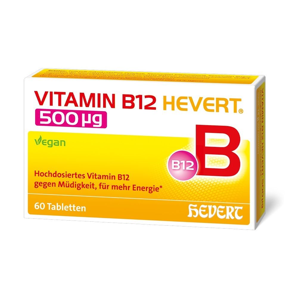 Vitamin B12 Hevert 500 µg Tabletten 60 St
