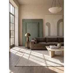 Teppich Pflegeleicht Beige 160x220 cm - MUOTA   Kadima Design