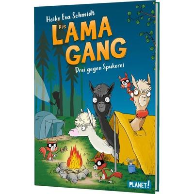 Die Lama-Gang. Mit Herz & Spucke 3: Drei gegen Spukerei, Gebundene Ausgabe von Heike Eva Schmidt, Planet! in der Thienemann-Esslinger Verlag GmbH,