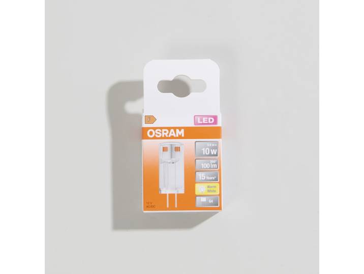 G4 0,9W LED-Filamentlampe warmweiß