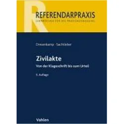Zivilakte, Fachbücher von Ole Sachtleber, Klaus Dresenkamp