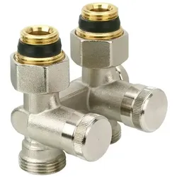 Danfoss Universalverschraubung RLV-K für Ventil-HK, Heizk, R 1/2, Durchgang, Zubehör Heizen