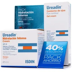 Isdin, Beauty Geschenkset, Pack Ureadin Crema Hidrat Piele Seca cont Ojos (Gesichtspflege Set)