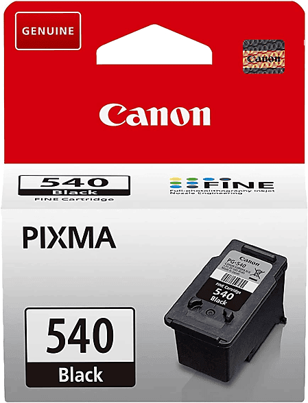 Cartucho de tinta - Canon PG-540, Negro, Negro