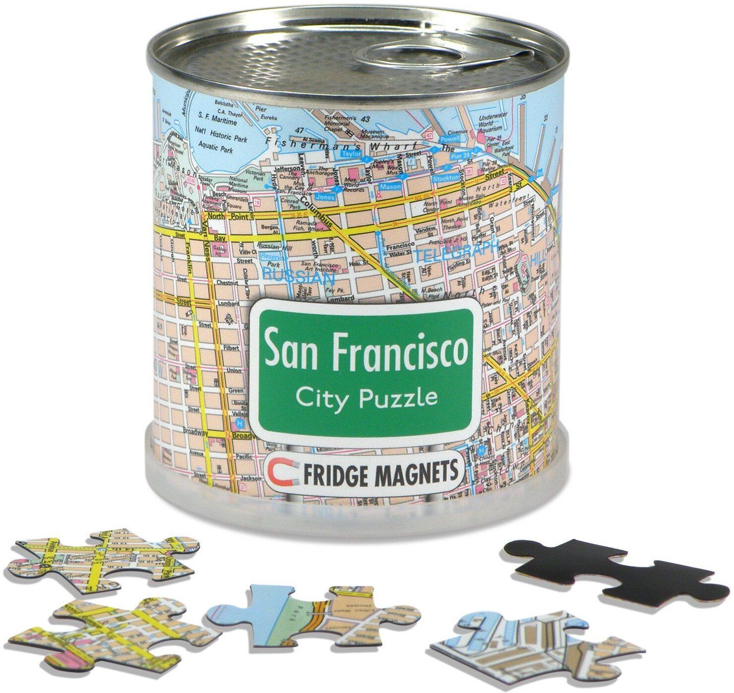Puzzle magnétique - San Francisco   City Puzzle