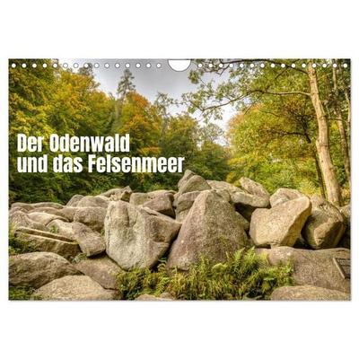 Der Odenwald und das Felsenmeer (Wandkalender 2026 DIN A4 quer), CALVENDO Monatskalender