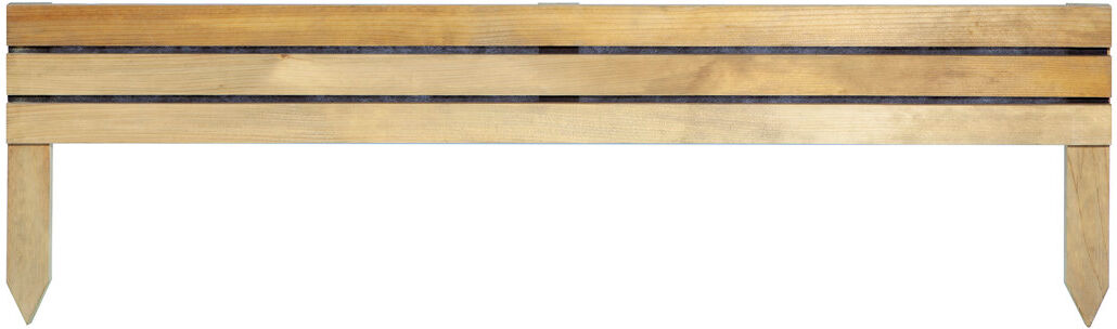 Rowlinson Ledbury Slat Edging Natural 6" 4 Pack