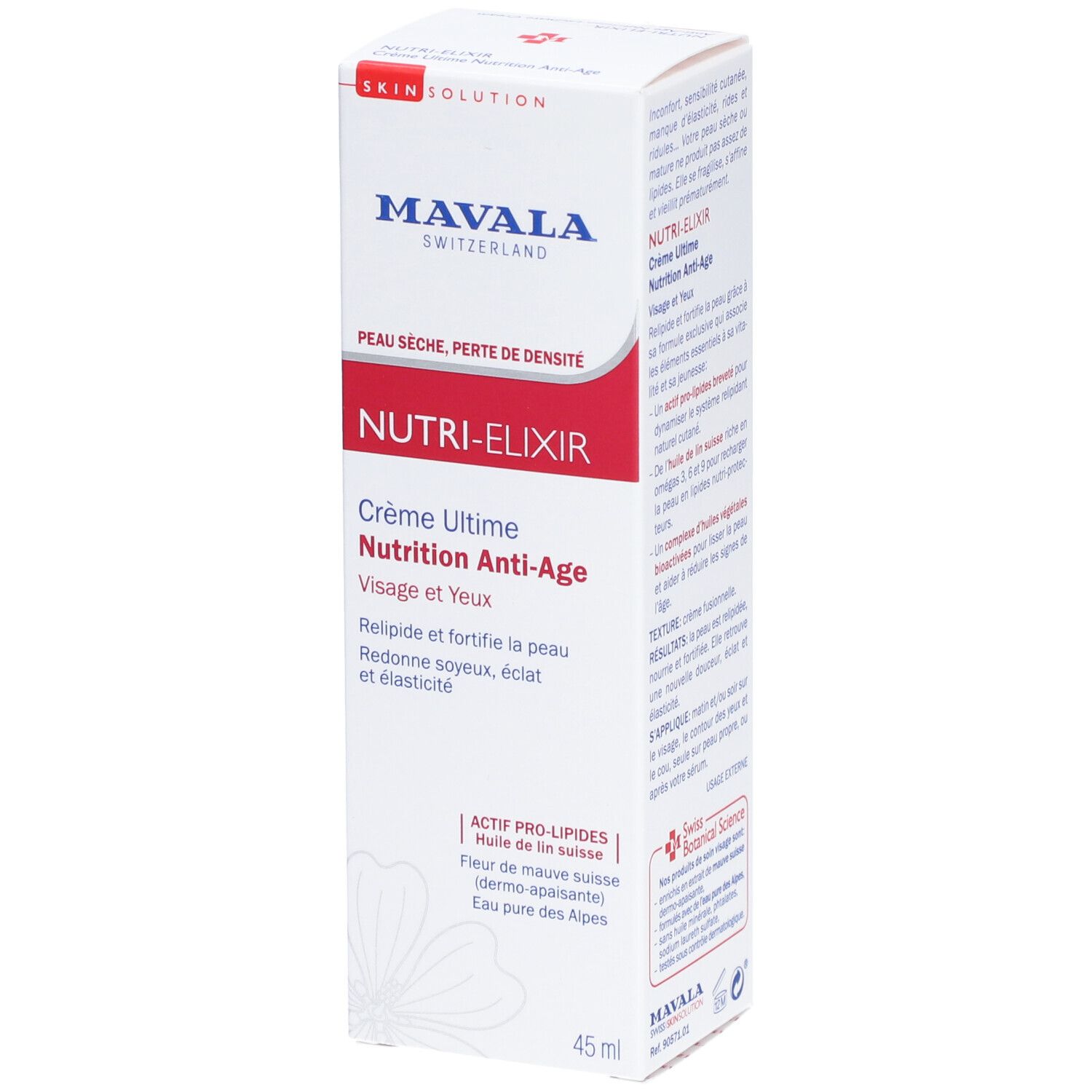 Mavala Nutri Elixir CR A/Age 45Ml 45 ml Hautcreme