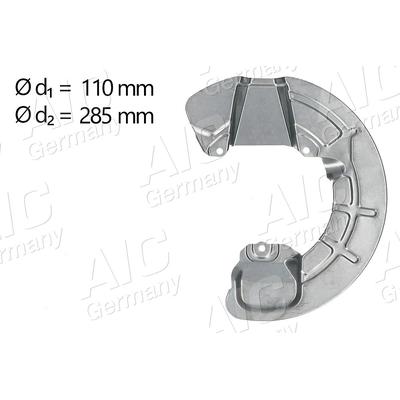 Aic Spritzblech, Bremsscheibe [Hersteller-Nr. 58831] für Volvo