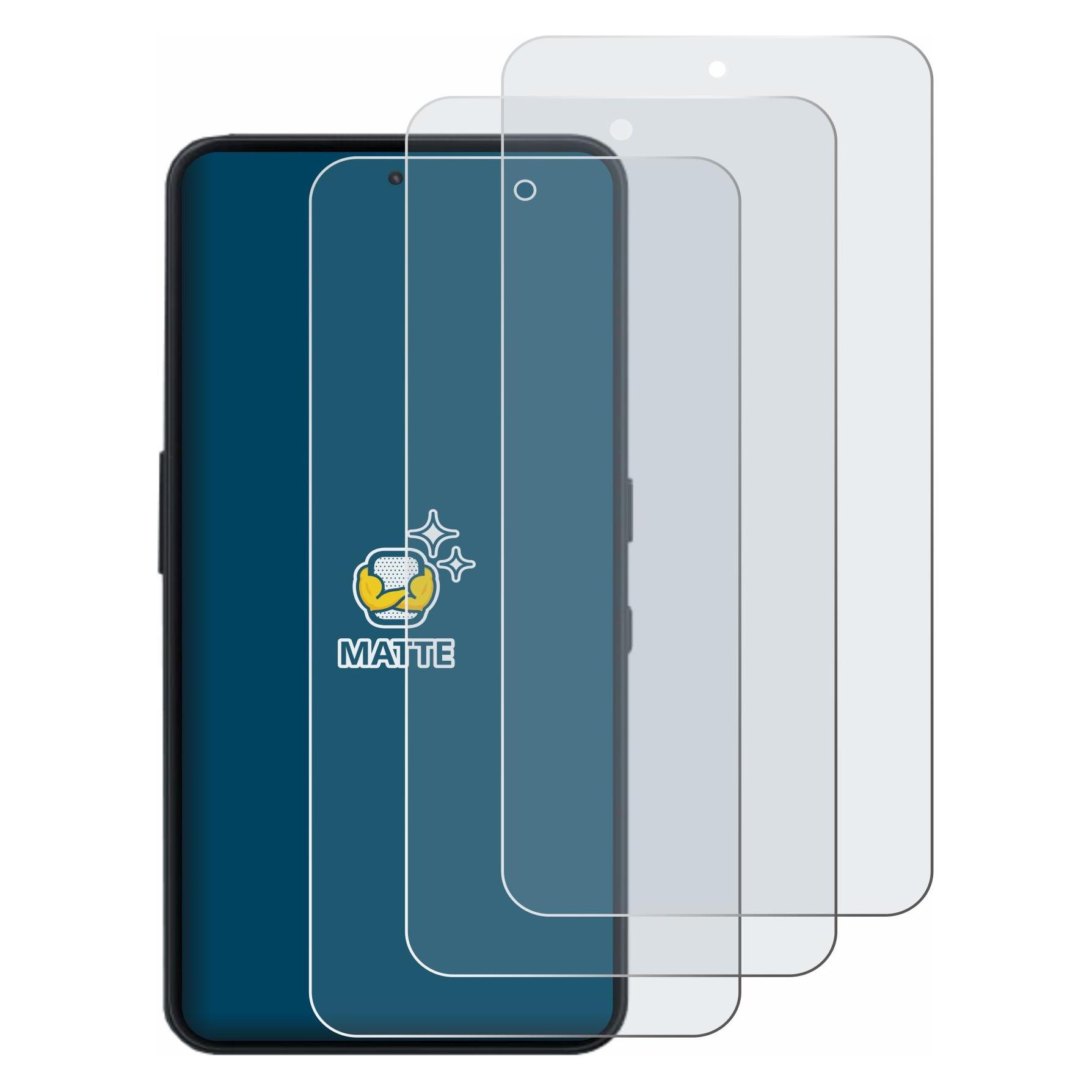 Brotect Entspiegelungsfolie für Nothing Phone (3a) Lite Displayschutz Displayschutzfolie Folie Matt (6 Stk., Nothing Phone (3a)) (4161028)