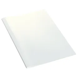 LEITZ 177158 Thermobindemappe Standard, A4, Rückenbreite 1,5 mm, 100 Stück, weiß