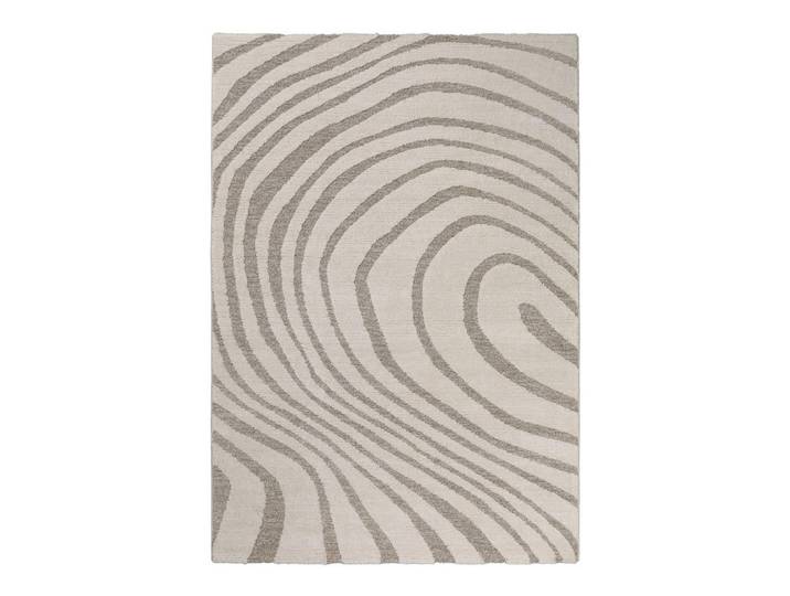 Wecon Home Webteppich Wecon home, Creme, Beige, Wellen, rechteckig, 200x290 cm, pflegeleicht, Teppiche und Böden, Teppiche, Moderne Teppiche
