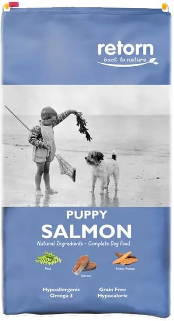 Retorn Ração Natural Para Cachorros De Salmão 12 Kg