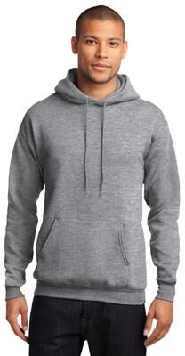 Port & Company PC78H Co Core Fleece Pullover Hooded Sweatshirt in Heather size 6XL