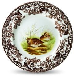 Spode Woodland Dinner Plate Birds Motif - 10.5