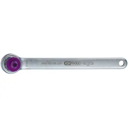 KS Tools Bremsen-Entlüftungsschlüssel, extra kurz, 9 mm, lila lila - 160.0728 - lila