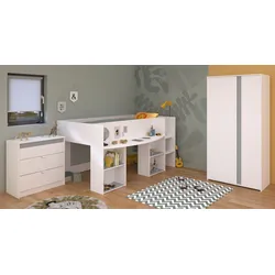 Parisot Kinderzimmer Set 3tlg "Pirouette 12"  Weiß