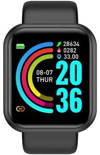 Uplift Essentials Multifunctional Bluetooth Fitness Smartwatch black