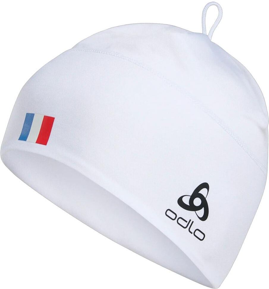 Odlo  - Polyknit Fan Warm Hat White France - Bonnet Nordique