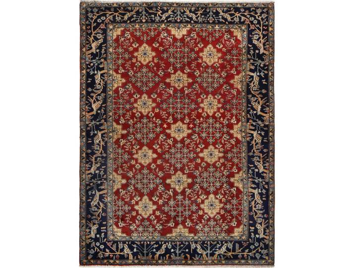 Mashhad Teppich 192x259 Handgeknüpft Orientteppich Perserteppich Wolle