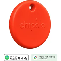 Chipolo Pop (Apple Find My, Google Find Hub), Tracker, Rot
