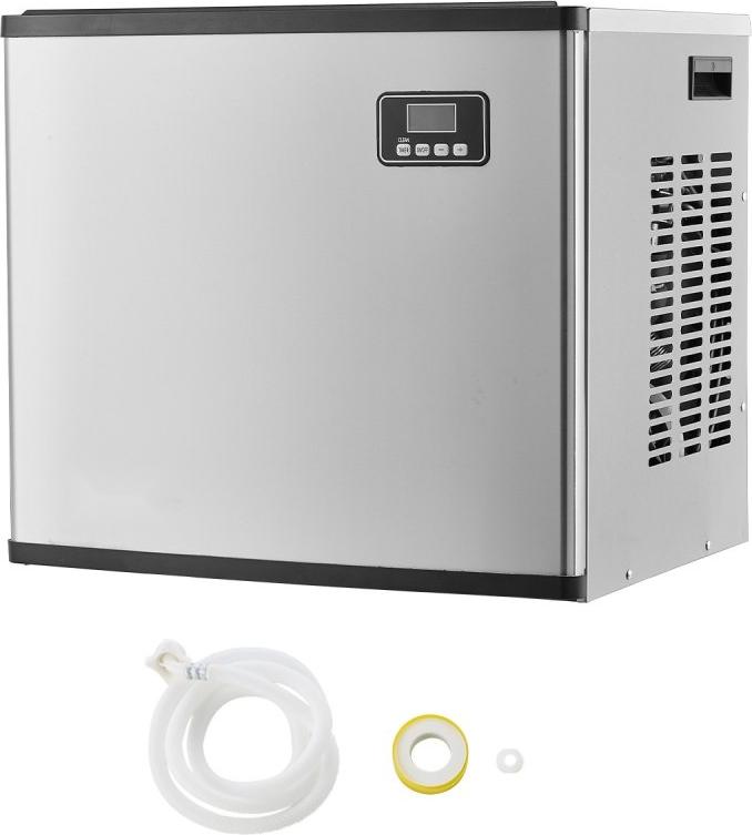 Kommerzielle Eismaschine - Selbstreinigend - 181,4kg/Tag Leistung - Industrielle Eisbereiter - Kopf