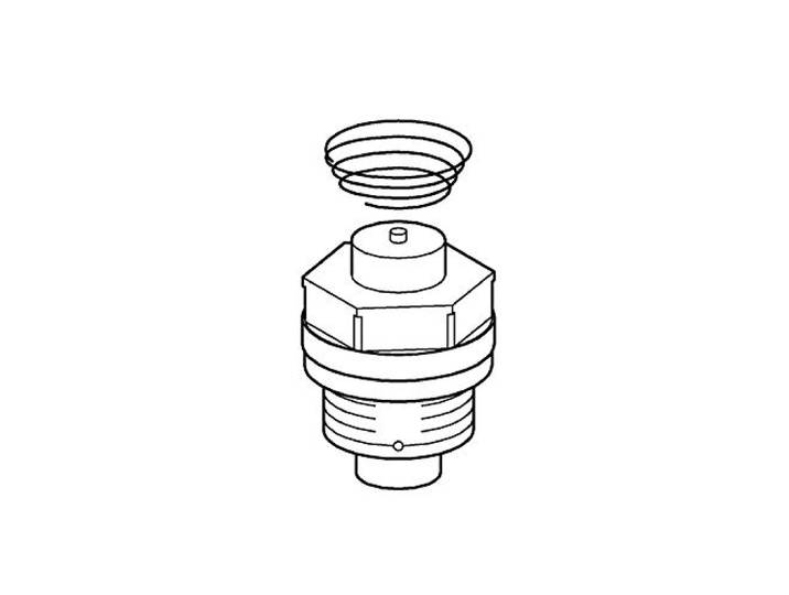 GROHE Ersatzteil, Kartusche für Armaturen, einfacher Austausch Passgenauer Ersatz für ausgewählte GROHE Armaturen, hochwertige Materialqualität, einfache Montage (43981000)