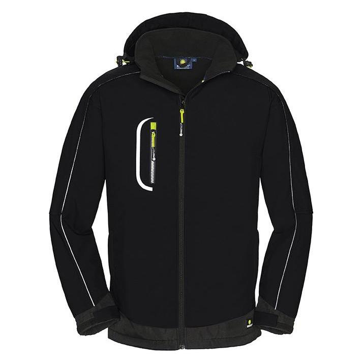 BIG Arbeitsschutz Softshelljacke MONTANA schwarz,Gr.5XL (5XL) (228247)