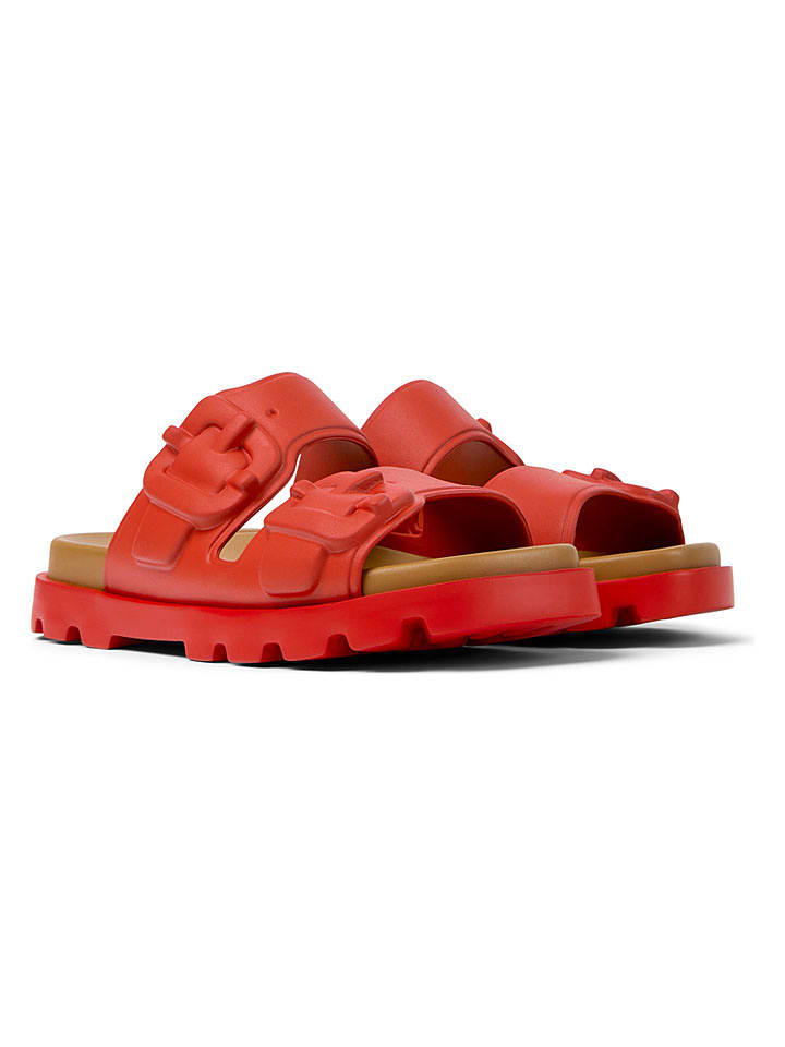 Camper Pantoletten "Brutus" in Rot - 38