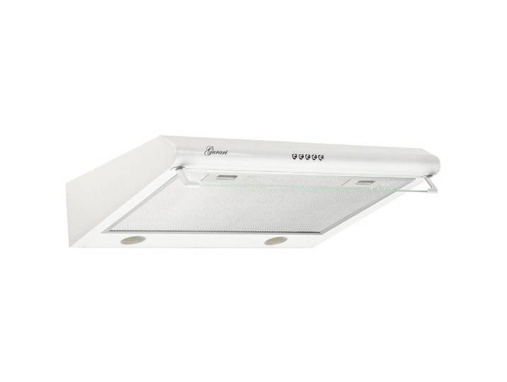 GURARI Unterbauhaube GCH F 590 60 WH Einbau Dunstabzugshaube 60 cm, 250m³/h LED