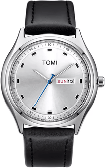 Inspire Essentials TOMI Minimalist Quartz Watch Business Casual Calendar Style a