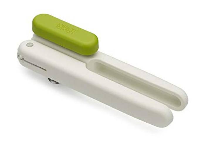 Joseph Joseph Draaipunt 3-in-1 Kan Opener, Wit/Groen