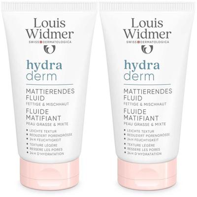 Widmer hydraderm mattierendes Fluid l.P. 2x 2x50 ml Tagescreme