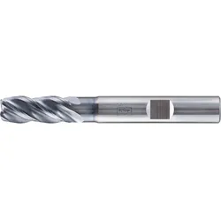 PFERD TOOLS VHM Eckfräser lang 4 Schneiden Radius TiAlN Schaft HB Universal Line - 23000158