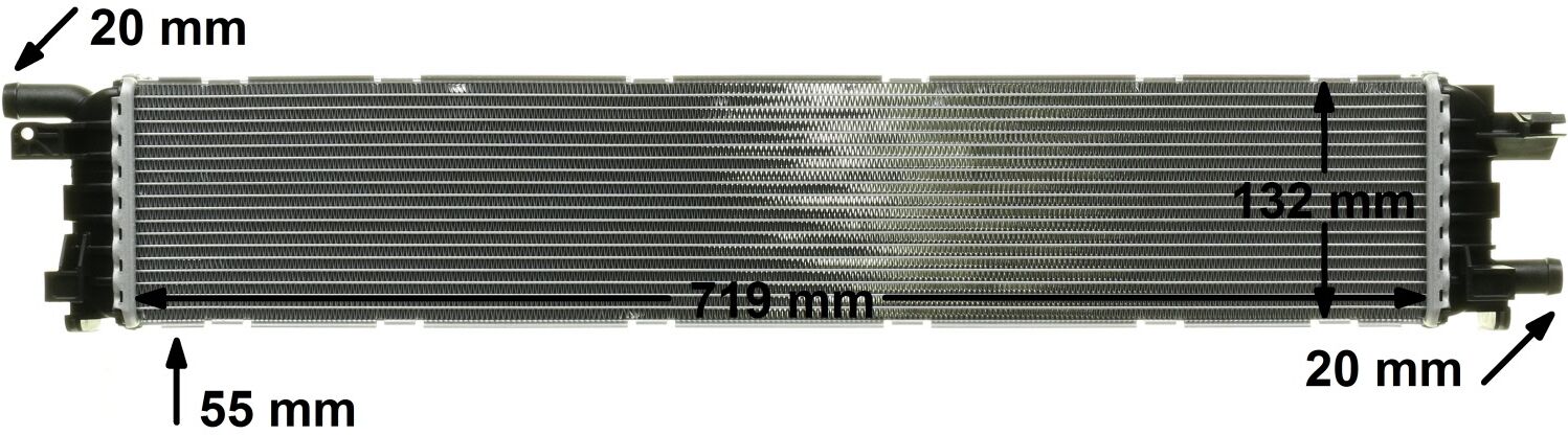 Mahle Niedertemperaturkühler, Ladeluftkühler Behr Hella Service *** Premium Line Cir12000p Mitte Für Cupra