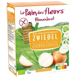 Blumenbrot Knusperbrot Zwiebel bio
