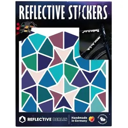 Reflective Berlin Reflexaufkleber Shapes bunt Kites & Darts, harlequin