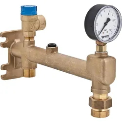 Gefäßanschlussgruppe, ZILMET, Typ SV 3/4'', ohne Isolierung, 6bar