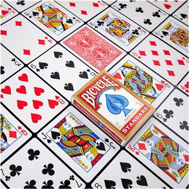 Lot de 2 Jeux de 54 cartes Bicycle Rider Back standard