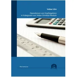 Operationen von Hopfalgebren in Kategorien von Yetter-Drinfeld-Moduln, Fachbücher von Volker Ulm