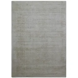 Teppich Silkanza 140 x 195 cm Mischgewebe Silber