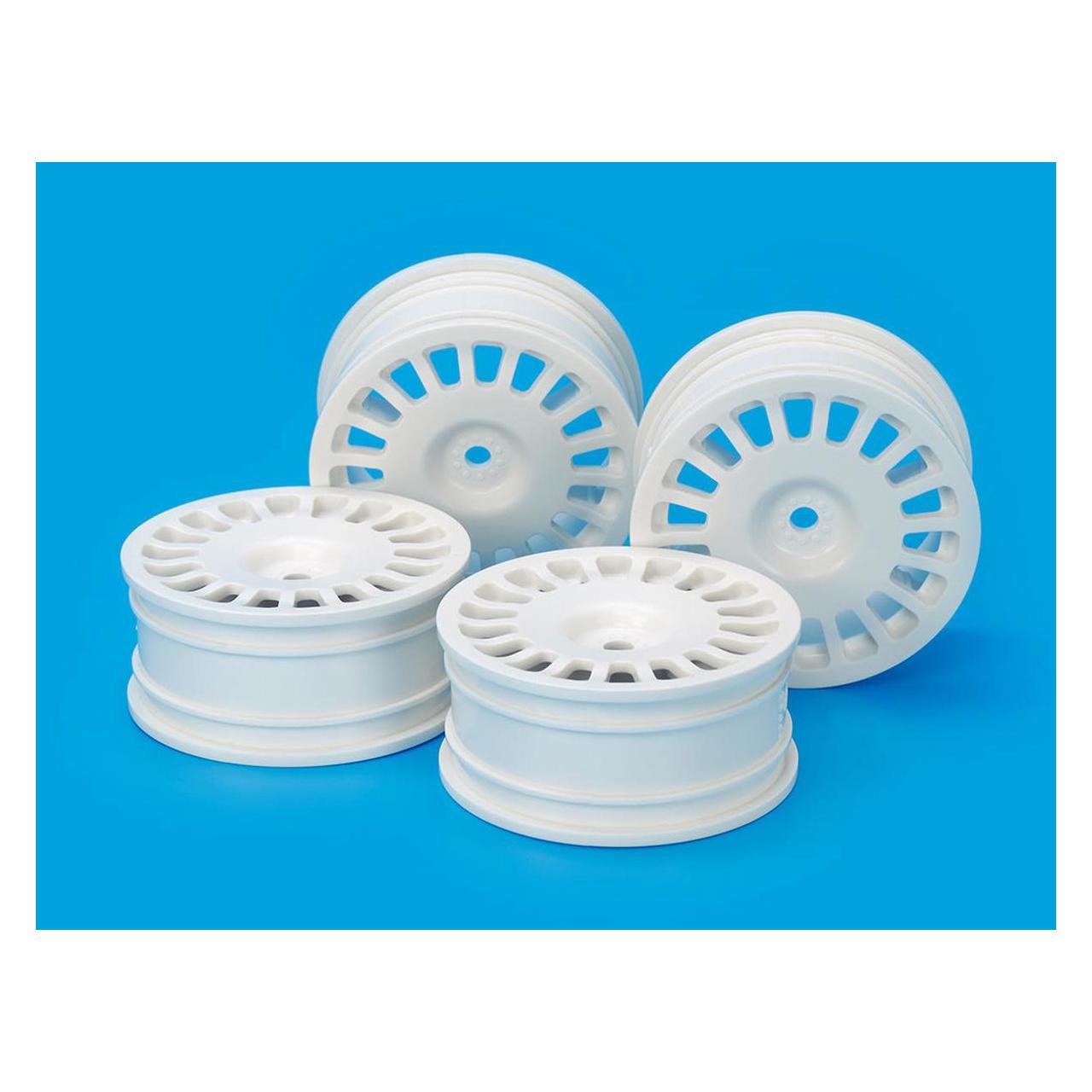 Tamiya Medium-Narrow Rally Dish Wh.white 24mm/0 (TAM 54851)
